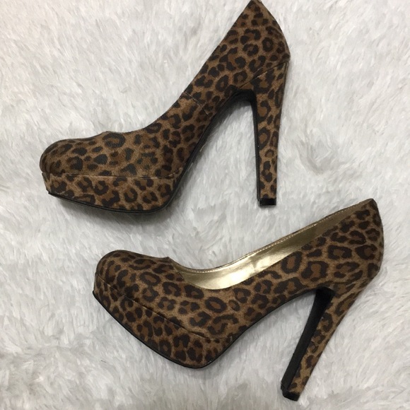 Guess Shoes - GUESS | NEW leopard heels